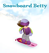 Snowboard Betty